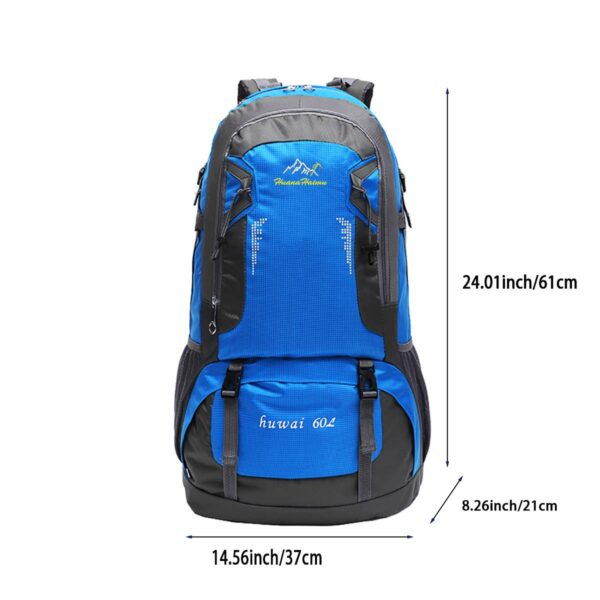 60L Light Outdoor Hiking Bag Men - Image 2