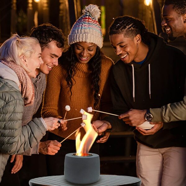 Portable Tabletop Fire Pit Bowl - Image 6