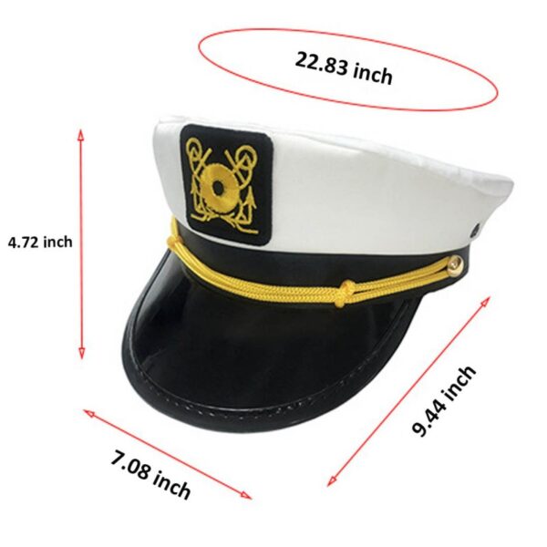 Sailor Captain Hat Cosplay Party - Image 3