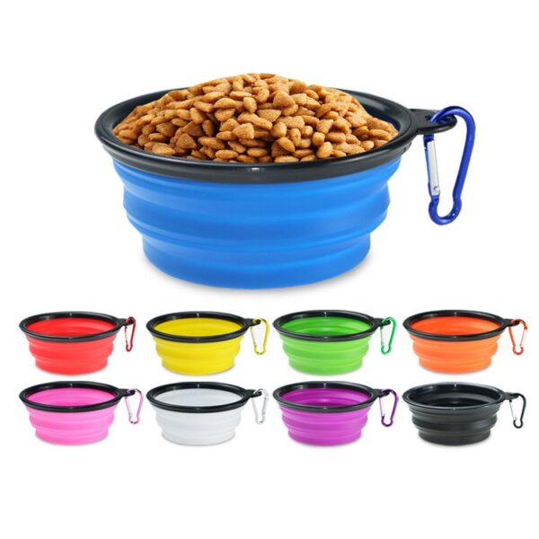 Dog Bowl Pet Collapsible Bowls - Image 3