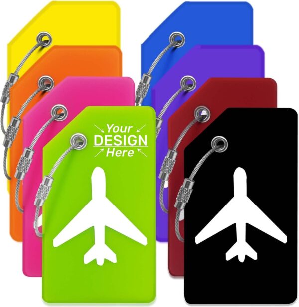 Silicone Travel Luggage Tag