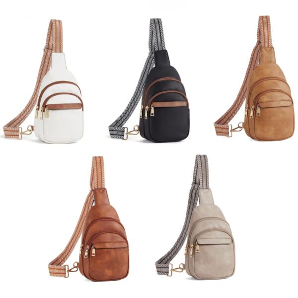 Women's Leather Crossbody Bags - Image 5