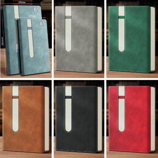 Premium Business Leather Notebook - Image 2