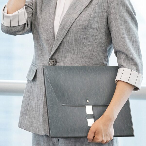 Business Office Leather Briefcases - Image 3