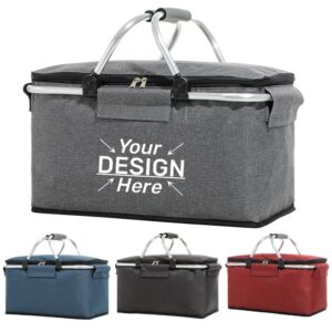 Insulated Picnic Basket Cooler Bag