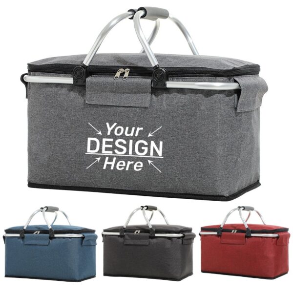 Insulated Picnic Basket Cooler Bag