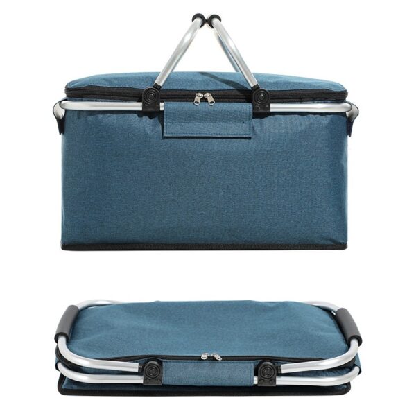 Insulated Picnic Basket Cooler Bag - Image 3