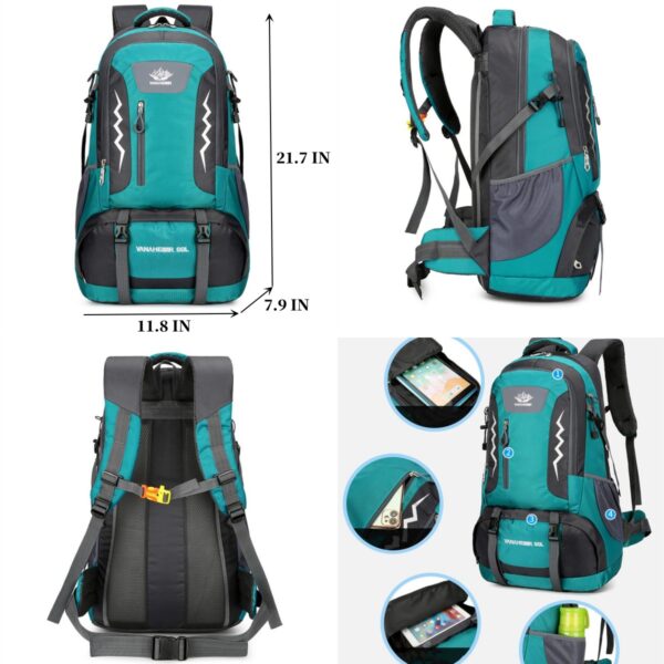 Hiking Mountaineering Backpack 60L - Image 2