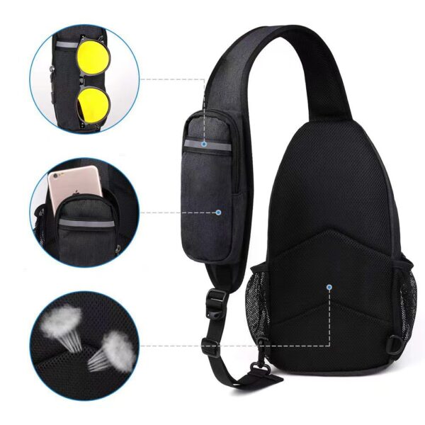 Travel Hiking Chest Bag Daypack - Image 5