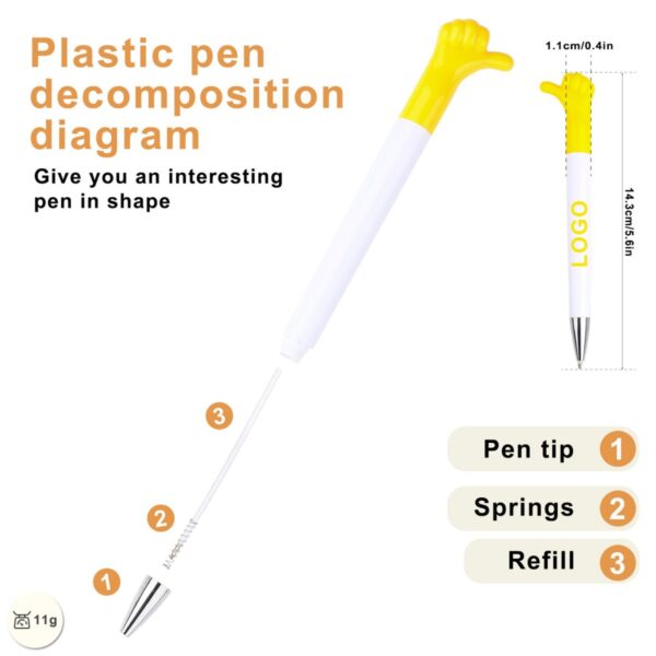 Creative Thumbs Up Ballpoint Pen - Image 2