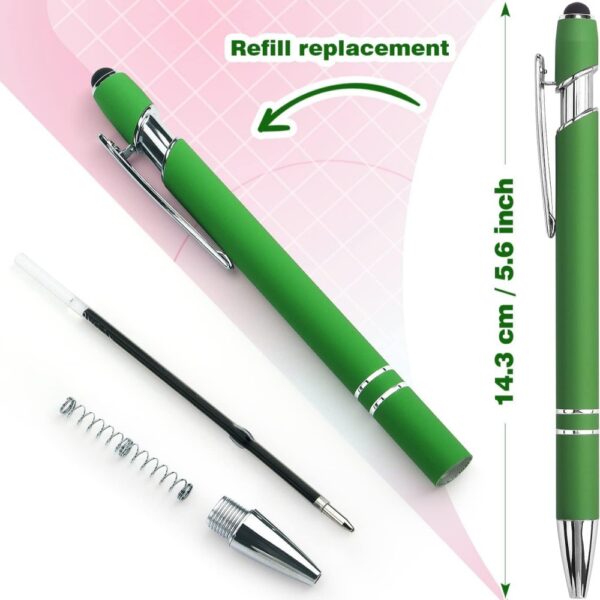Touch Screen Pen Metal Ballpoint Pens - Image 2