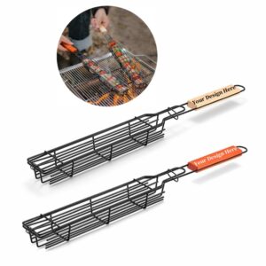 Barbeque Clip Kabob Grilling Basket