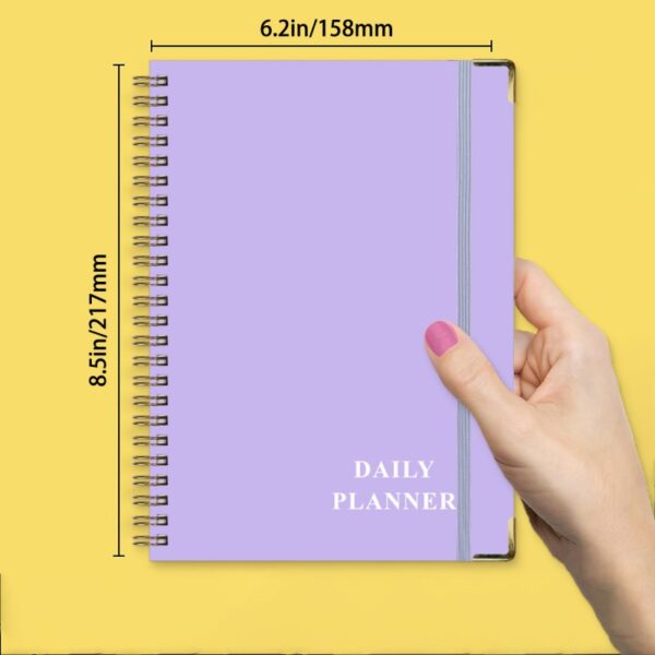 English Notebook A5 Spiral Planner - Image 2