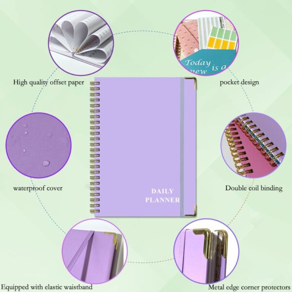English Notebook A5 Spiral Planner - Image 3