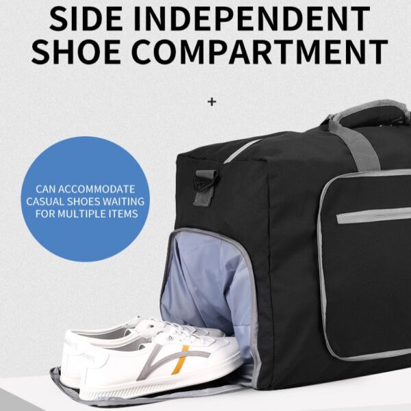Folding Handheld Travel Duffel Bag - Image 5