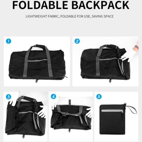 Folding Handheld Travel Duffel Bag - Image 8