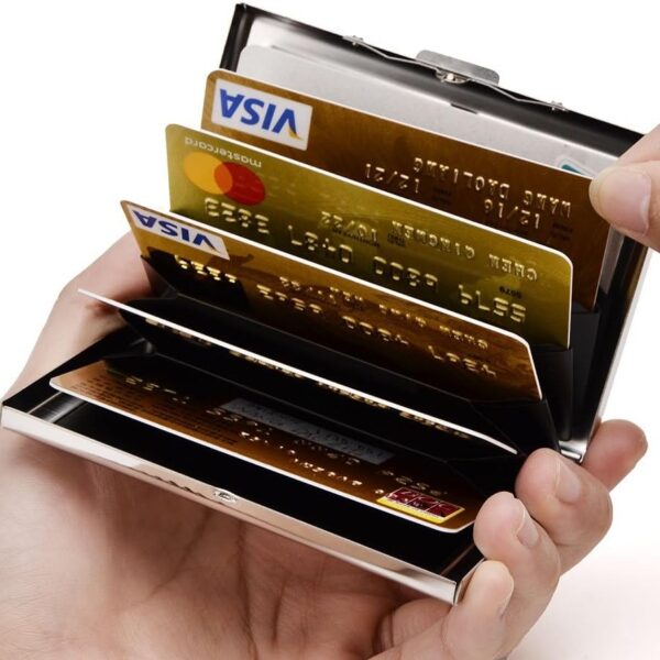 Stainless Steel RFID Credit Card Case - Image 3