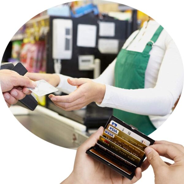 Stainless Steel RFID Credit Card Case - Image 4