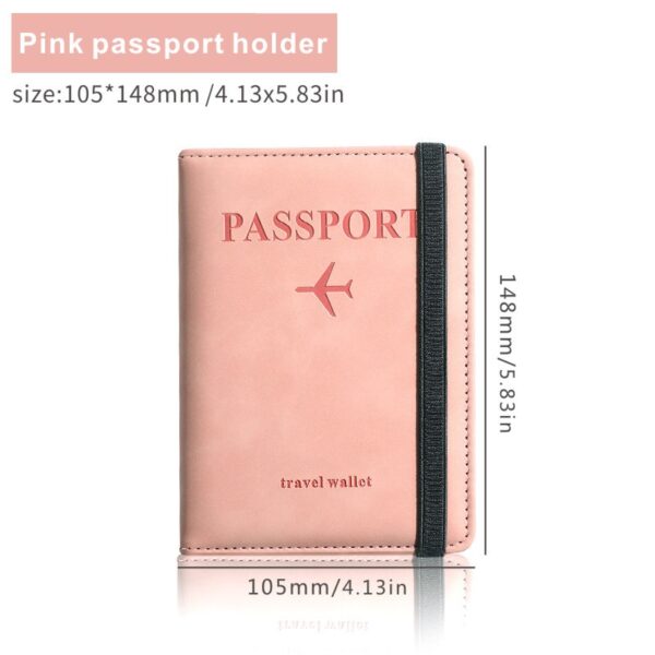 Travel Wallet RFID Passport Holder - Image 2