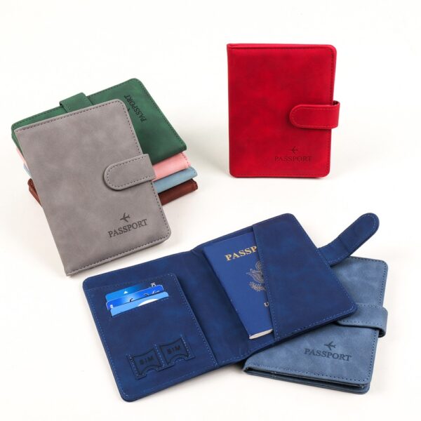 Multi-functional Leather Passport Holder - Image 4
