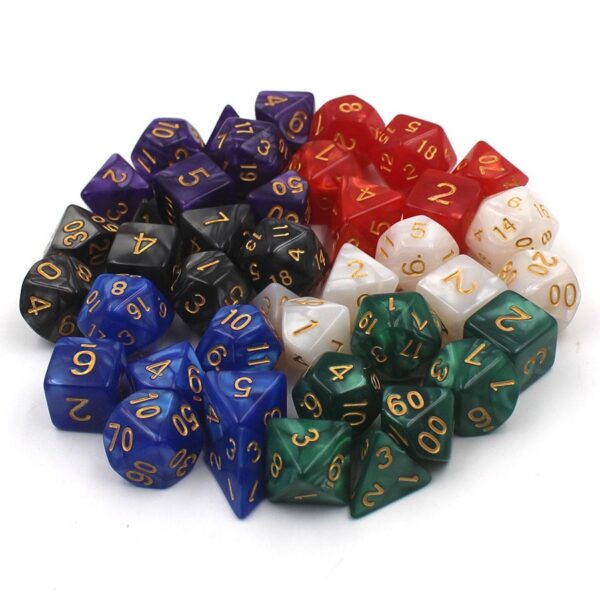 Polyhedral DND Games Dice Set