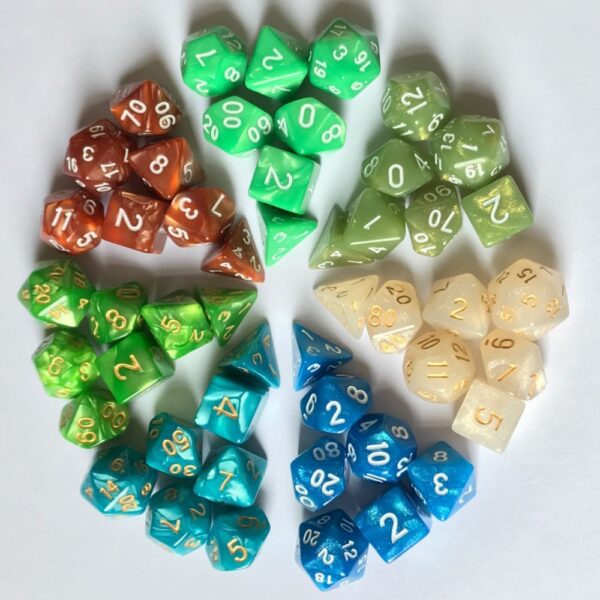 Polyhedral DND Games Dice Set - Image 2