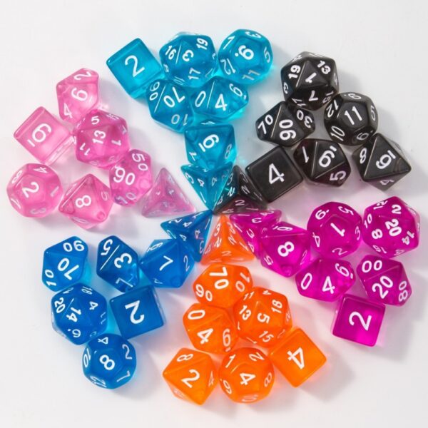 Polyhedral DND Games Dice Set - Image 3