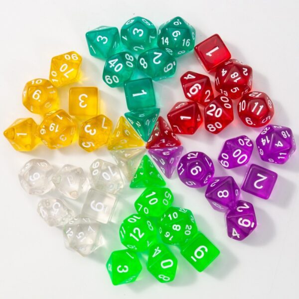 Polyhedral DND Games Dice Set - Image 4