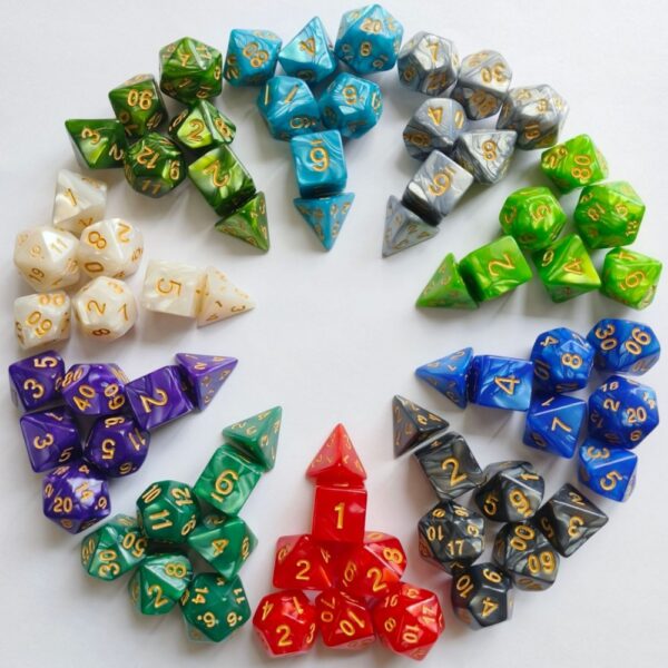 Polyhedral DND Games Dice Set - Image 9