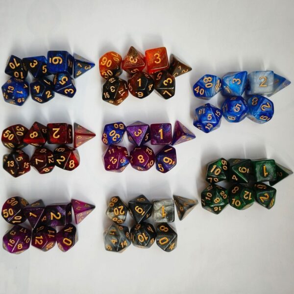 Starry Series Polyhedral RPG Dice Set - Image 5