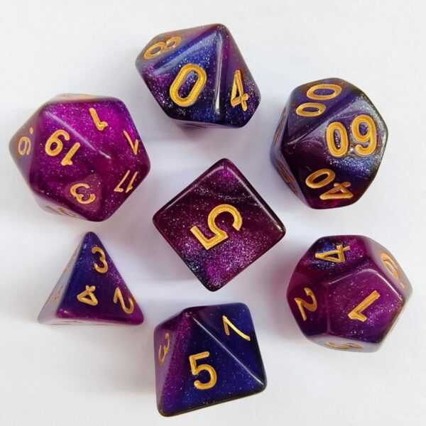 Starry Series Polyhedral RPG Dice Set - Image 6