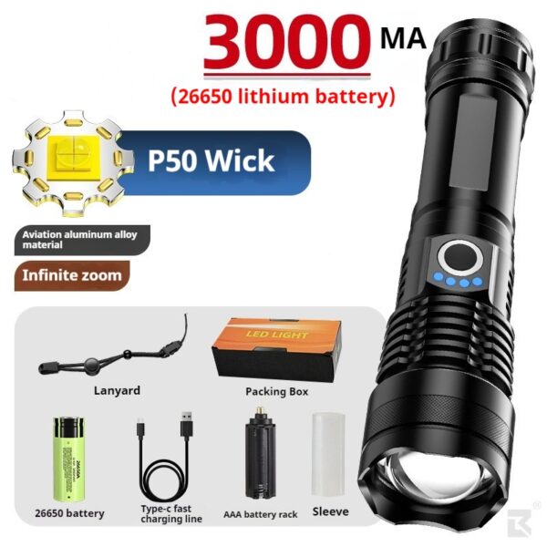 Super Bright Tactical Flashlight - Image 9