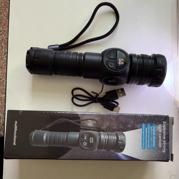 Powerful Tactical Flashlight Rechargeable - Image 10