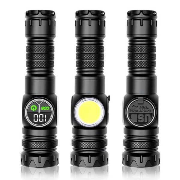 Powerful Tactical Flashlight Rechargeable - Image 3