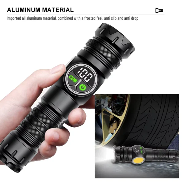 Powerful Tactical Flashlight Rechargeable - Image 6