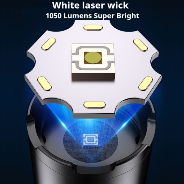 Rechargeable Led Tactical Flashlight - Image 7