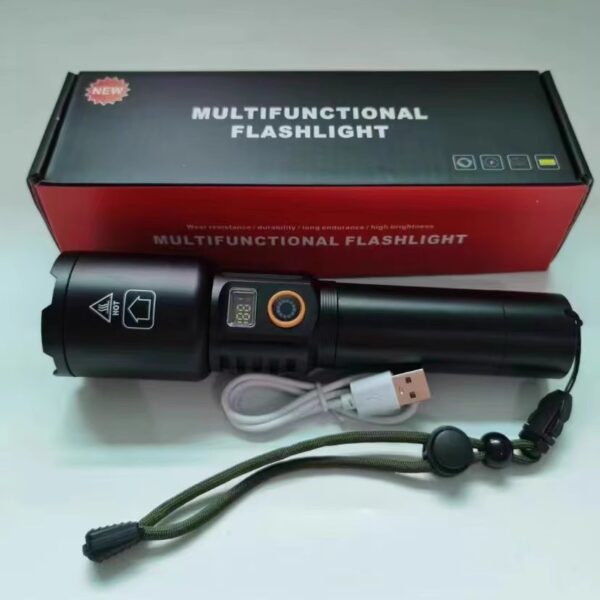 Rechargeable Led Tactical Flashlight - Image 8