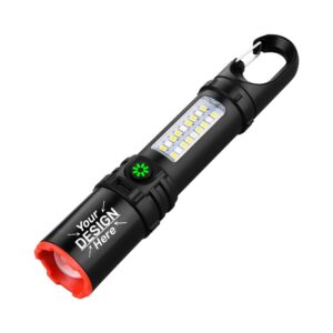 Portable LED Flashlight With Hook