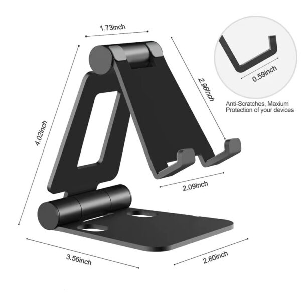 Dual Folding Cell Phone Stand - Image 2