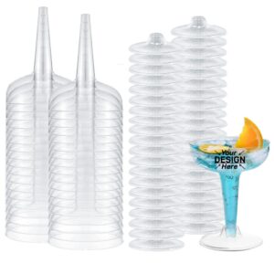 4oz Disposable Plastic Cocktail Glasses