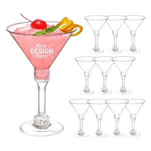 5oz Disposable Plastic Cocktail Glasses