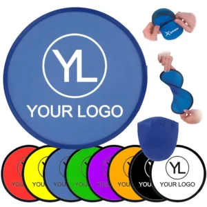 Custom Nylon Flying Disc Folding Fan