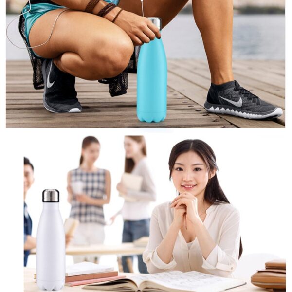 Stainless Steel Sport Water Bottle - Image 8