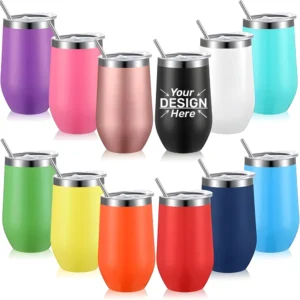 16oz Stainless Steel Wine Tumblers