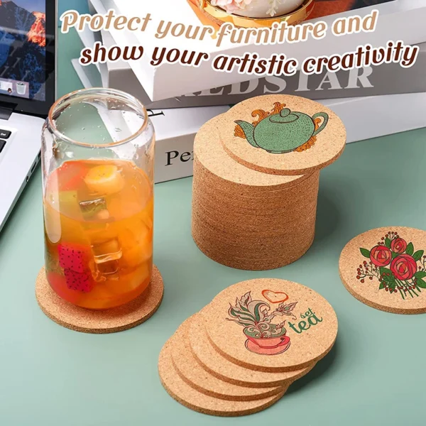 Custom Cork Coasters For Drink - Image 5