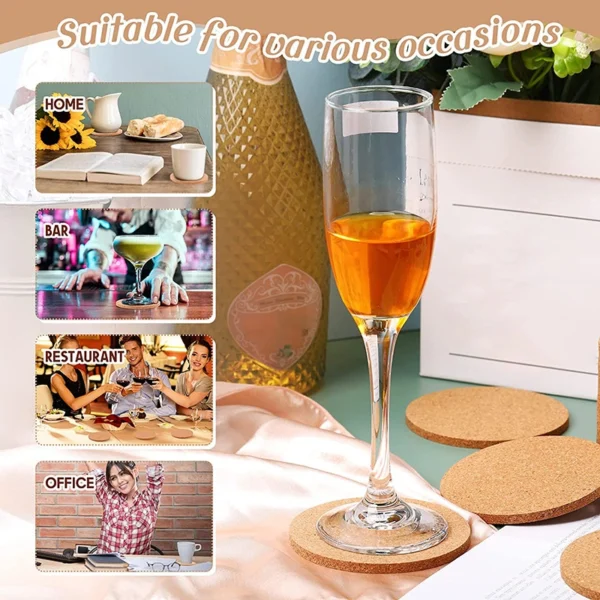 Custom Cork Coasters For Drink - Image 6