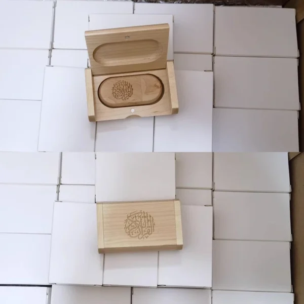Wooden USB Flash Drive with Box - Image 10