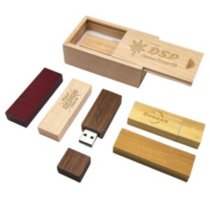 Wooden USB Flash Drive Gift Box
