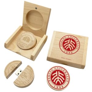 Wooden USB Flash Drive Gift Set