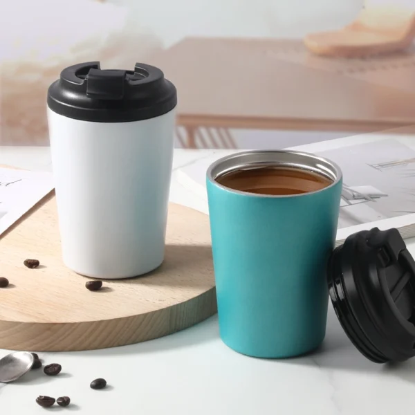 Travel Coffee Mug with Lid - Image 3